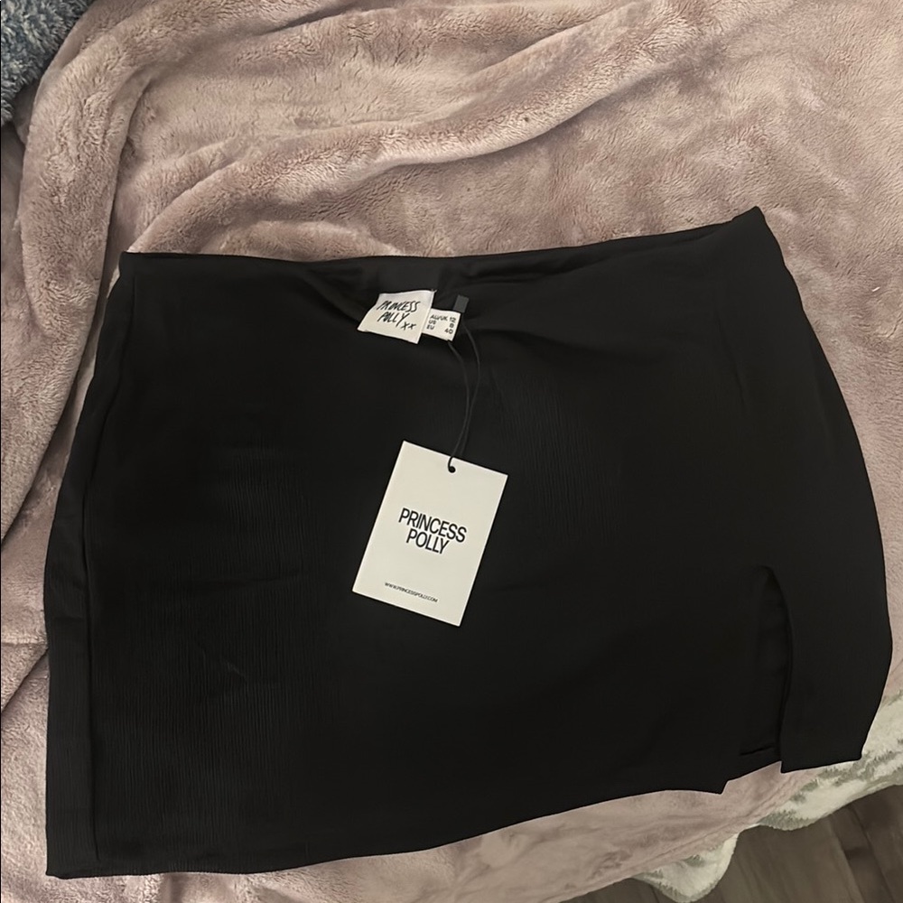 Princess Polly Black Mini Skirt